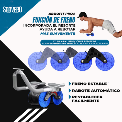 AbdoFit Pro® El combo definitivo: rodillo para abdominales + Corrector de postura (GRATIS)