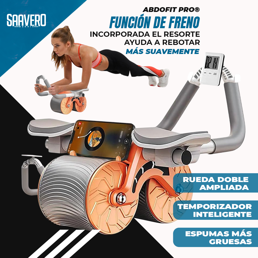 AbdoFit Pro® El combo definitivo: rodillo para abdominales + Corrector de postura (GRATIS)