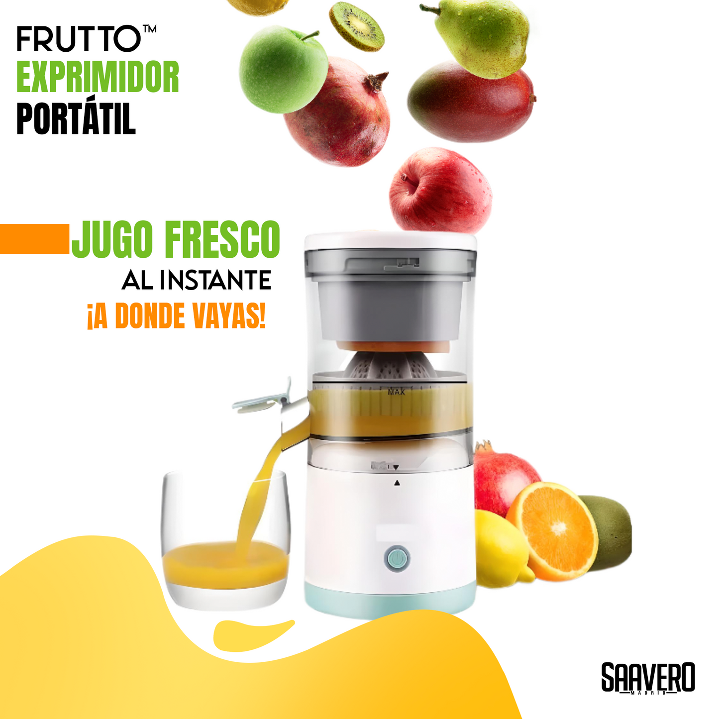 Frutto™ Exprimidor portátil