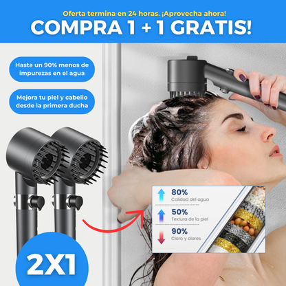 MekoPlus® – Alcachofa Masajeadora y Purificante (OFERTA 2X1)