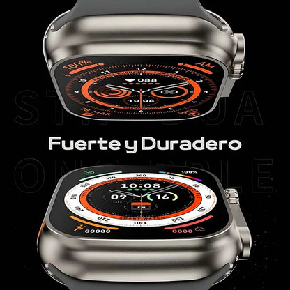 Smartwatch Ultra 2x1 – Resistencia y Estilo