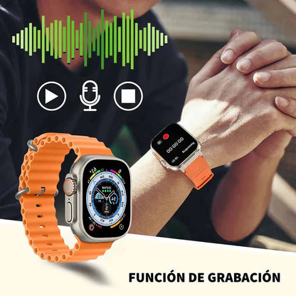 Smartwatch Ultra 2x1 – Resistencia y Estilo