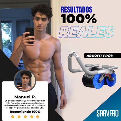 AbdoFit Pro® El combo definitivo: rodillo para abdominales + Corrector de postura (GRATIS)